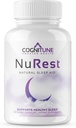 CogniTune Natural Sleep Supplement - Non Habit Forming Uneting Pills, Non Drowsy Herbal Sleep Aid Formula w/melatonin, Valerian Root, Lemon Balm, Kamomilla, GABA, L-Theanine, Magnesium, aminohapot
