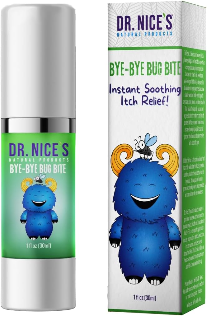 Dr. Nice. Bye-Bye Bug Bite - rauhoittava Bug ja Mosquito Bite Itch 