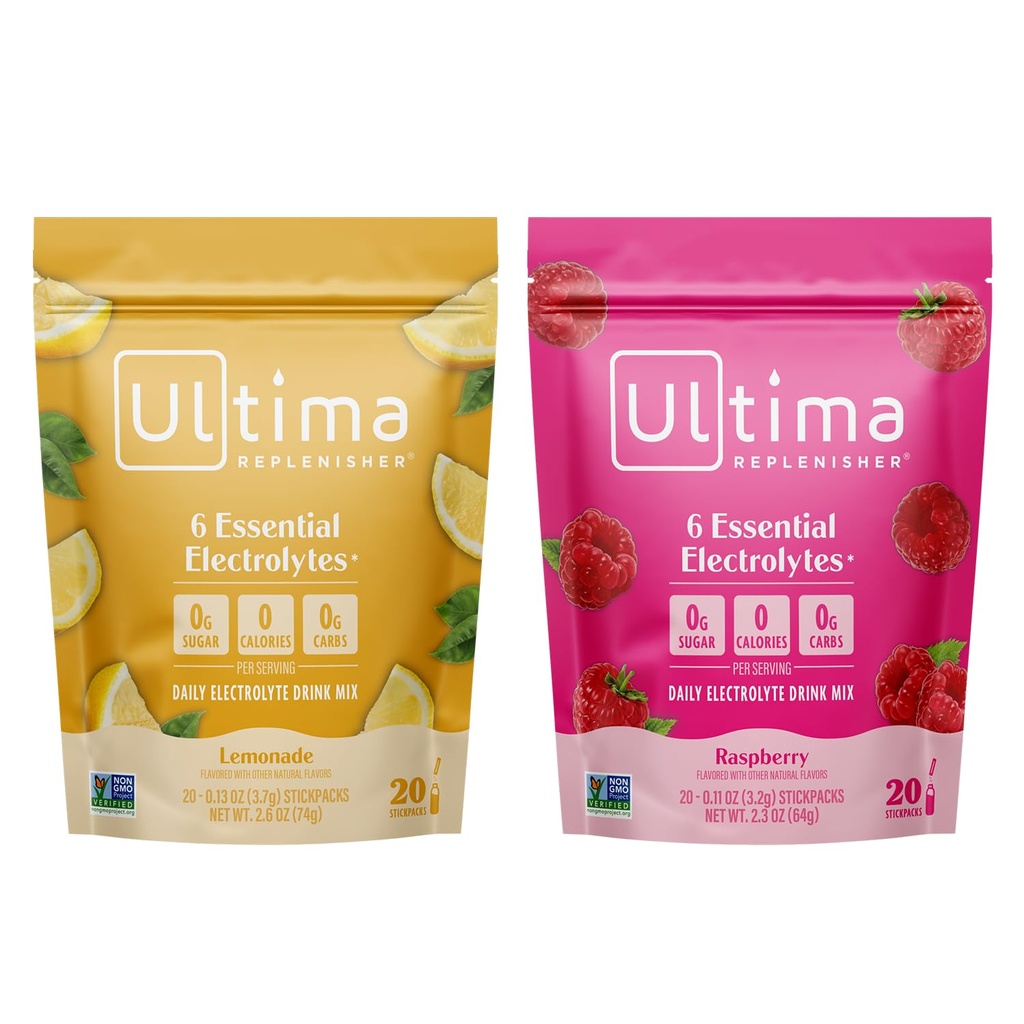 Ultima Replenisher Electrolyte Powder Drink Mix Bundle 