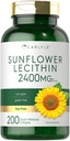 Carlyle Auringonkukka Lecithin Softgel kapselit ... 2400 mg ... 200