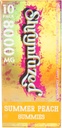 Proprietär Nootropic Gummy 8000mg - Lion's Mane, Reishi, Chaga och Cordycep Nootropic Tripee Mushroom Blend (10, Summer Peach)