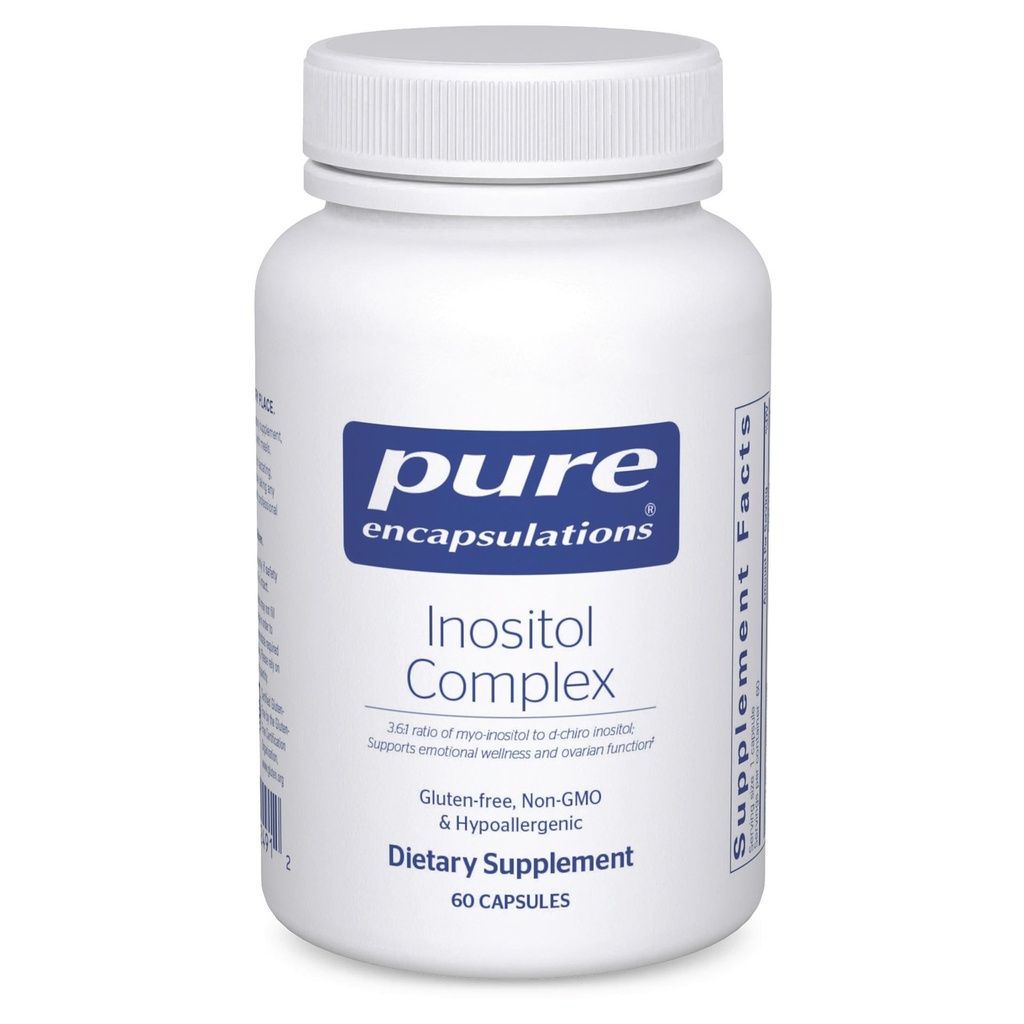 Puhtaat kapselit Inositol Complex 
