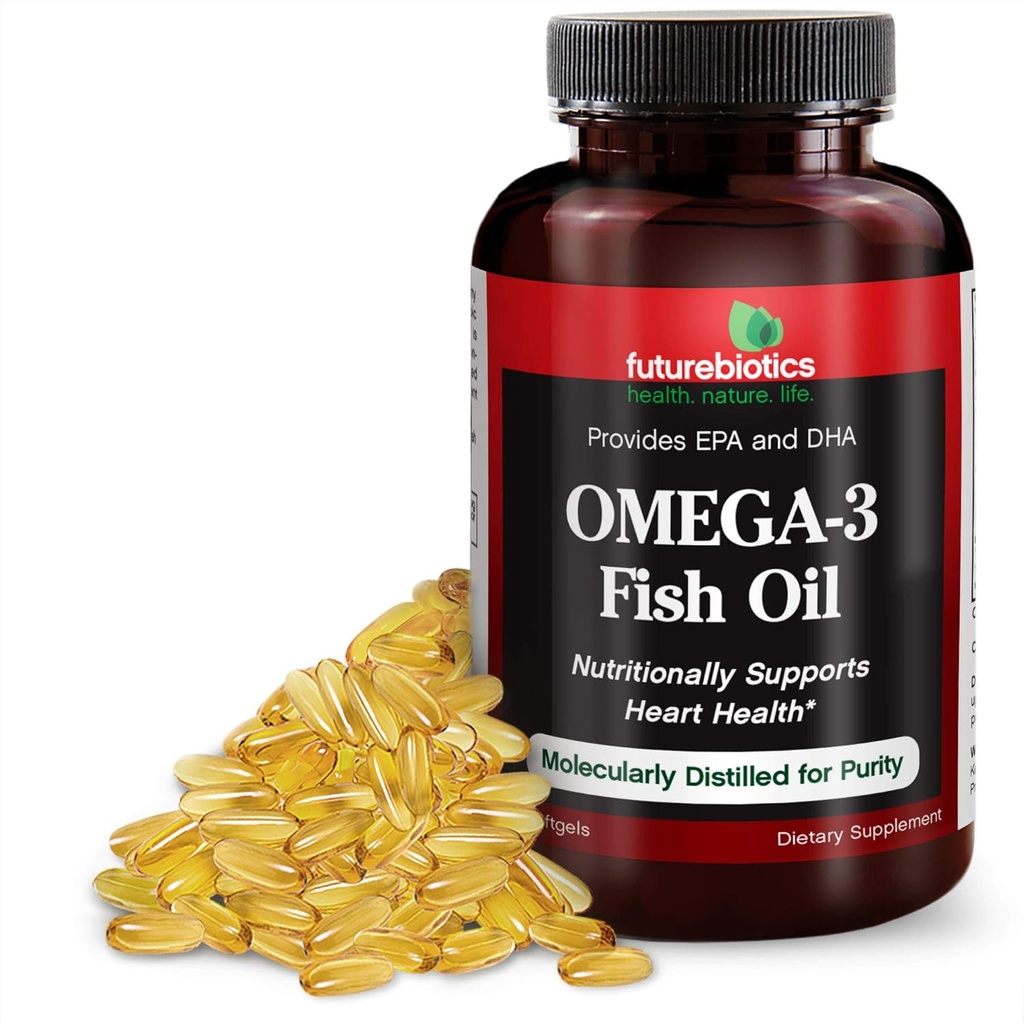 Futurebiootit Omega-3 Kalaöljy, 100 Kasvissyöjä Softgels
