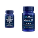 Life Extension 60 Count Super Dgestive Enzymes & 5000 IU D3- vitamiinin kapselit digestio, luu, aivot, Immuunijärjestelmä