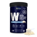Biochem 100% Whey Isolate Protein - Vanilla Flavor - 15,1 Ounce - Tukee Immuuniterveyttä - Helposti Digestible - Virkistävä maku - 20g Kasvisruokaproteiini - aminohapot