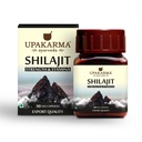 Upakarma Ayurveda 100% Pure Shilajit 90 kapselia vahvuutta,Stamina,Immuunituki, luonnollinen lähde Fulvic Acid & Trace Minerals-1000 MG 2 kapselia(päiväannos), 45 päivän toimitus - pakkaus 1