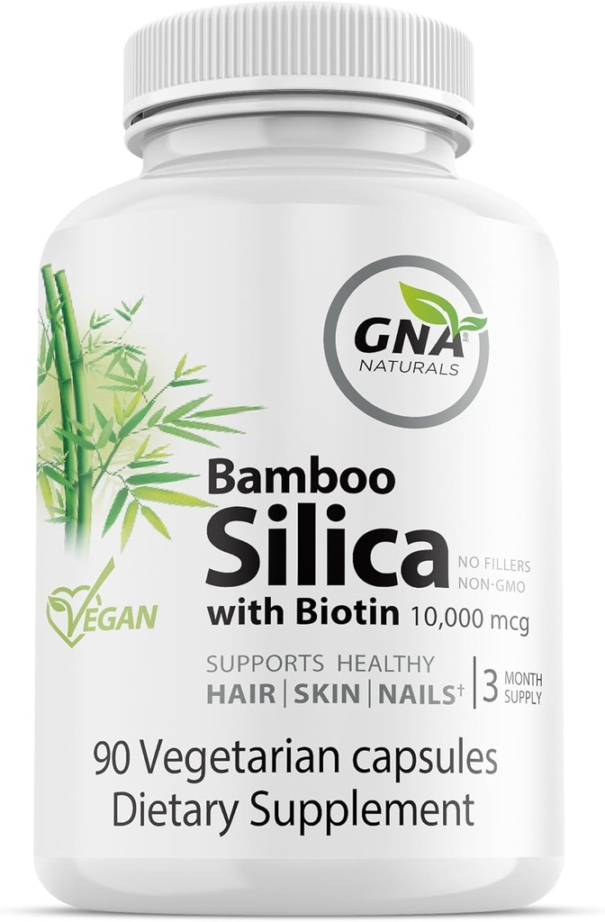 Bambu Silikaa Biotin Vegaani Friendly 3 kuukauden tarjonta