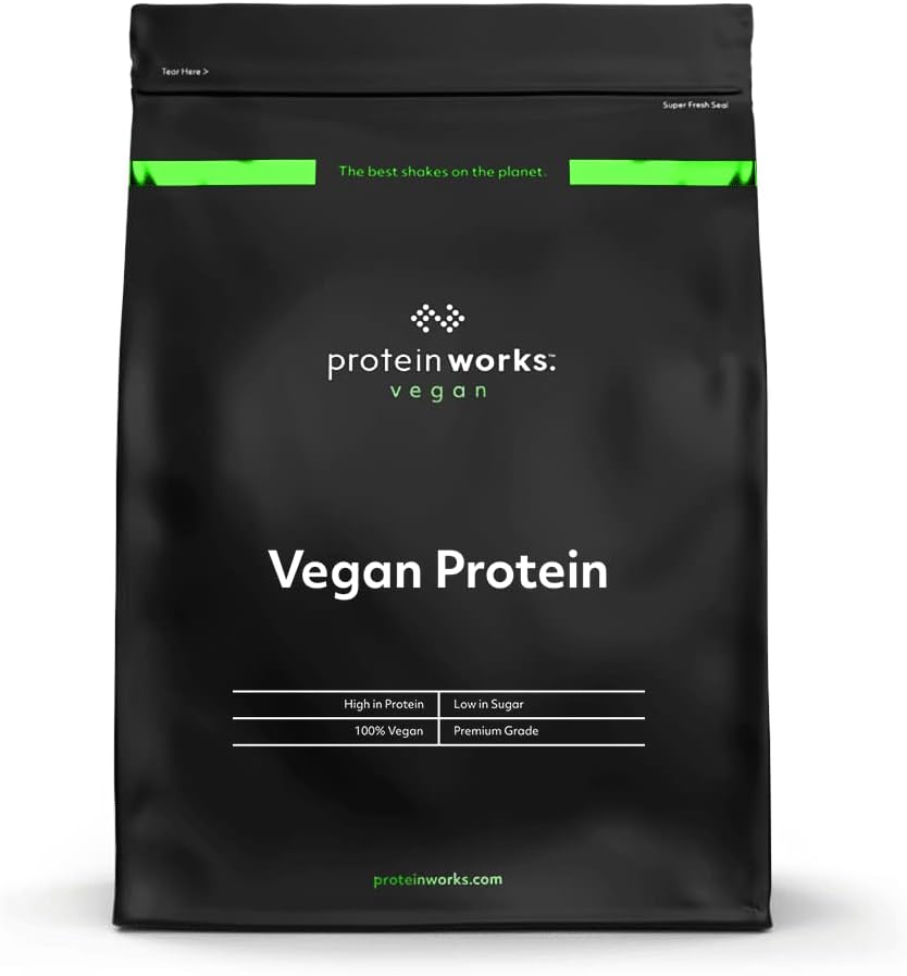 Vegaaniproteiinijauhe 100% Kasvi-perusteltu & luonnon proteiini 25g Proteiini ... Gluteeniton...