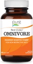 Real-ZymesTM OMNIVORE Digestive Enzymes Supplement med probiotika för bättre matsmältning - naturligt stöd för lättnad av uppblåsthet, gas, Belching, Diarrhea, förstoppning, IBS, etc. - 90 Caps