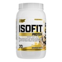 Nutrex Research IsoFit Whey Protein Powder Instantized 100% Whey Protein Isolate (30 portioner (Pack of 1), Bananas Foster)
