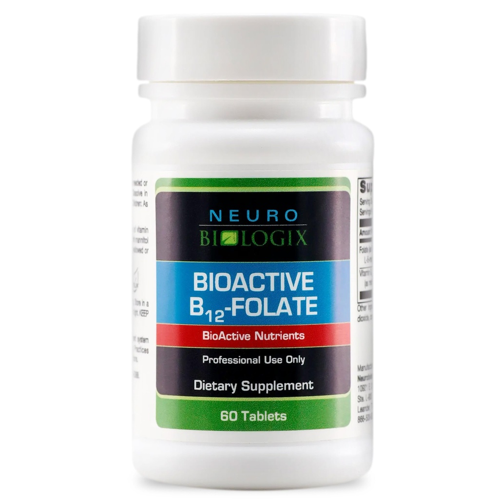 B12 Folaatti - Metyylifolaatti- täydennysosa Methylation & Vital Body Functions -tuen kanssa Biosablet B12 (Metyylicobalamiini) & Folaatti (Metafolin® 5-MTHF) parantaa imeytymistä - 60 Tabs