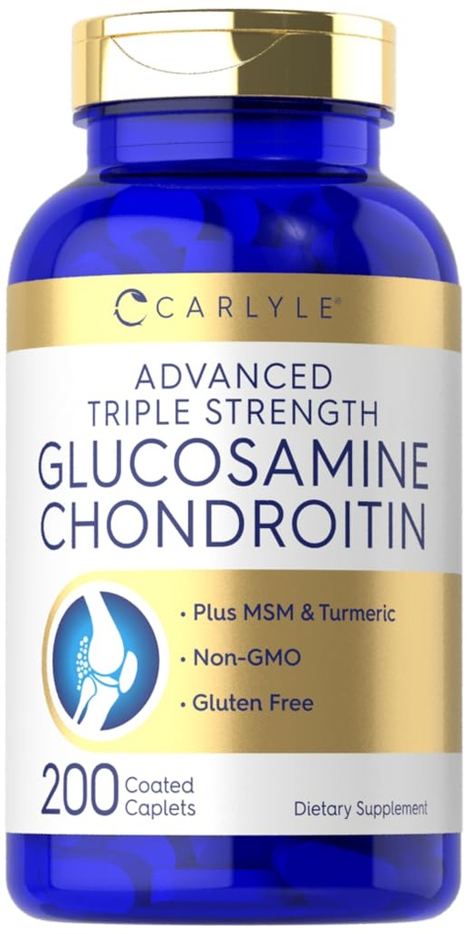 Carlyle Glukosamiini MSM Turmeeric 4050 mg 200