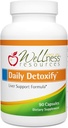 Wellness Resources Daily Detoxify with Silymarin, Voikukka, RA Lipoic Acid, NAC, klorella ja enemmän maksan tuki ja kattava detoxification (90 kapselia)