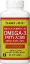 Trader Joen molekyylitislattu Omega-3 Rasvahapot Ravintolisä
