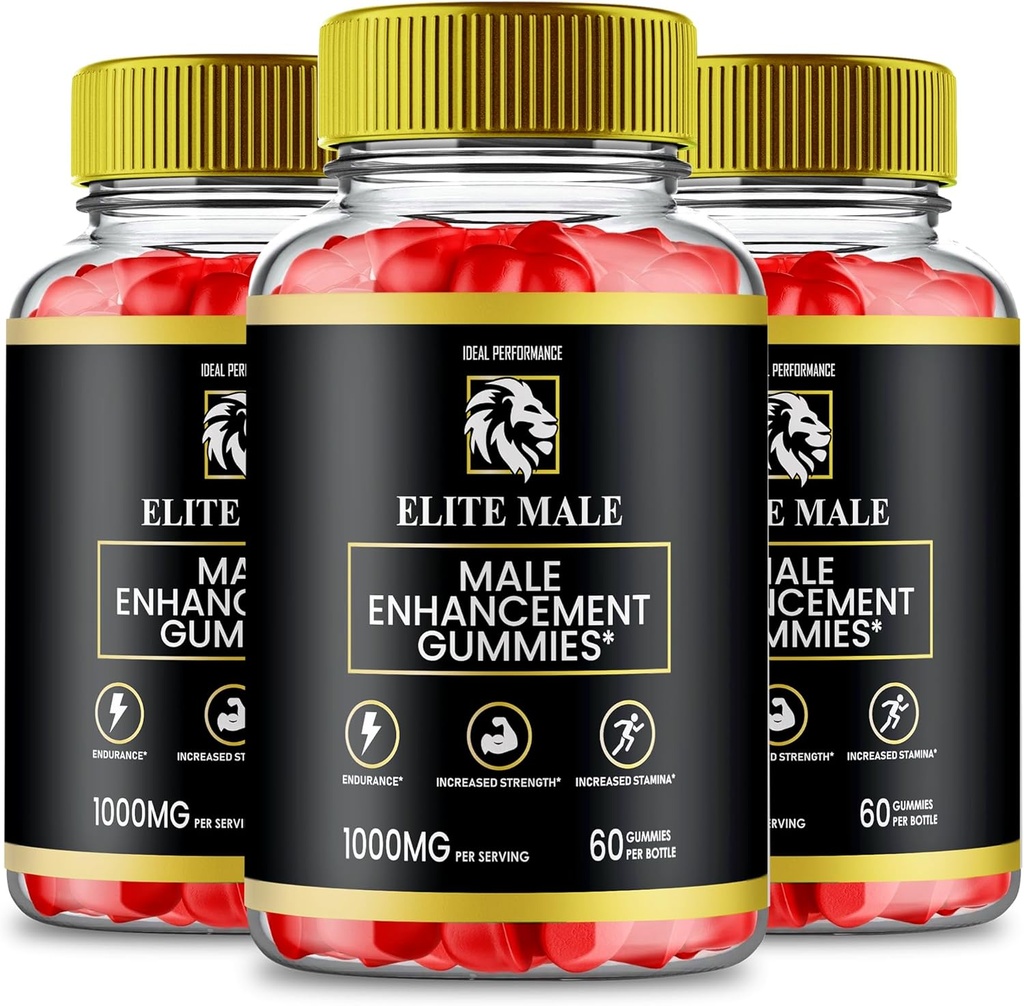 EliteMale Gummies, EliteMale Gummy, EliteMale All Natural Gummies, EliteMale - Maximum Styrka, EliteMale Performance, EliteMale Officiella Gummies, EliteMale Advanced Gummy Reviews (3 Pack)