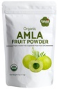 Organic Amla Fruit Powder, Amalaki Berry Powder, Trial pack 4 unssia/112 gm, USDA Organic, Raw Superfood for Skin and Hair, Resealable Pouch of 4 oz