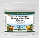 Extra Strength Mustaherukkamarja 4:1 uutejauhe (4 oz, ZIN: 514115) - 3 pakkaus