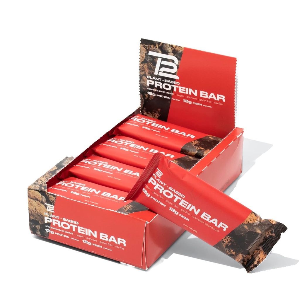 TB12 Plant Based Protein Bars by Tom Brady 