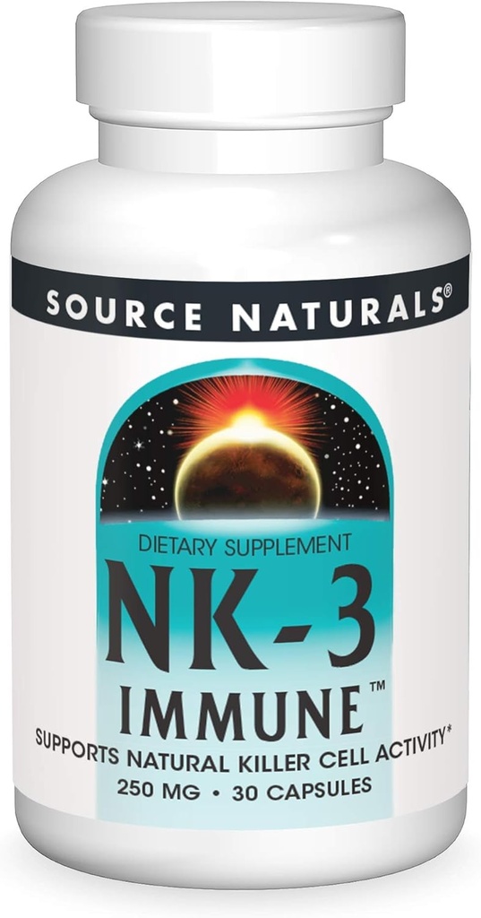 Source Naturals NK-3 Immuuni C-vitamiini 250 mg, 30 kapselia