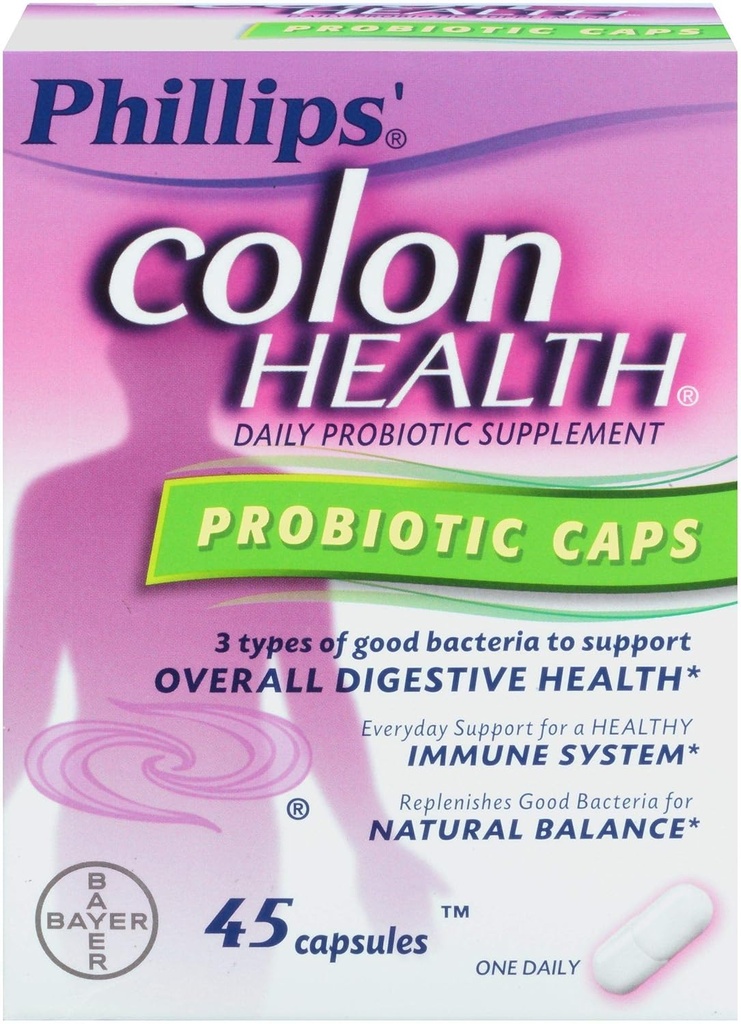 Phillips Colon Health, Probiotic Caps, 45 lla
