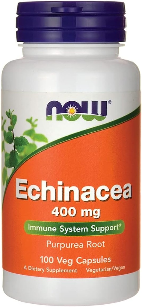 Nyt Ruoka Echinacea juuri Purpurea 400 mg 100 Caps