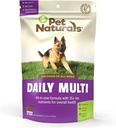 Pet Naturals Daily Multivitamin för hundar, Veggie Flavor, 30 Chews - Yummy Chews med aminosyror och antioxidanter - Stöder energi, metabolisk funktion och Pet Wellness