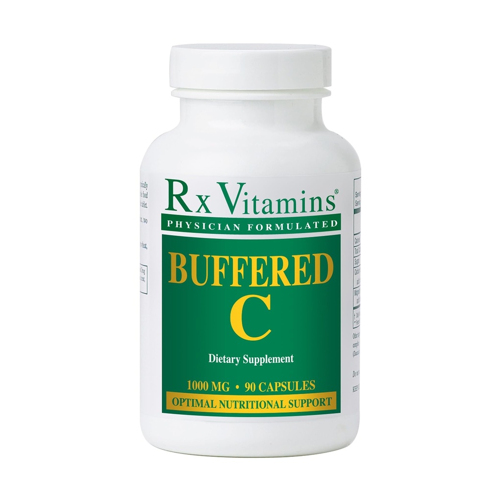 RX-vitamiinit - puskuroitu C 500 mg 90 kapselia [terveys ja kauneus]