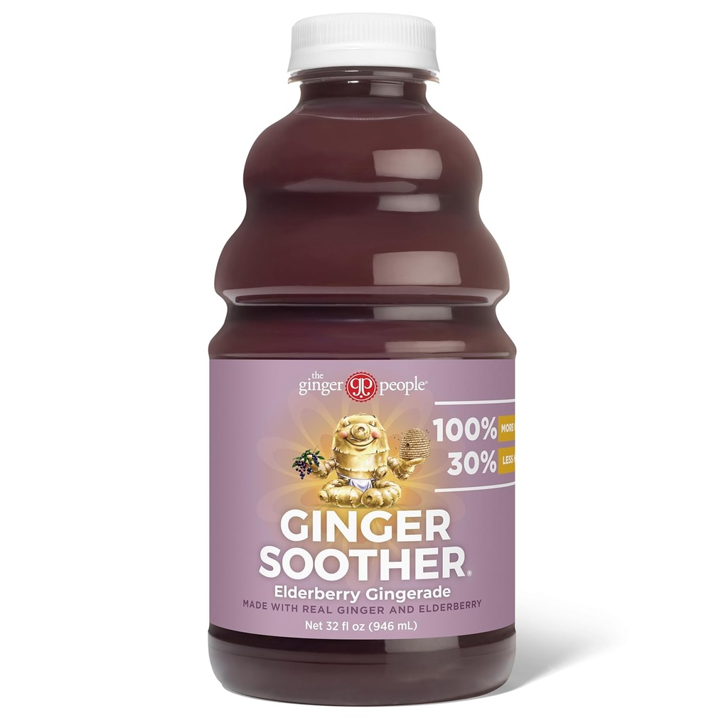 Inkivääri Soother Elderberry Gingerade 