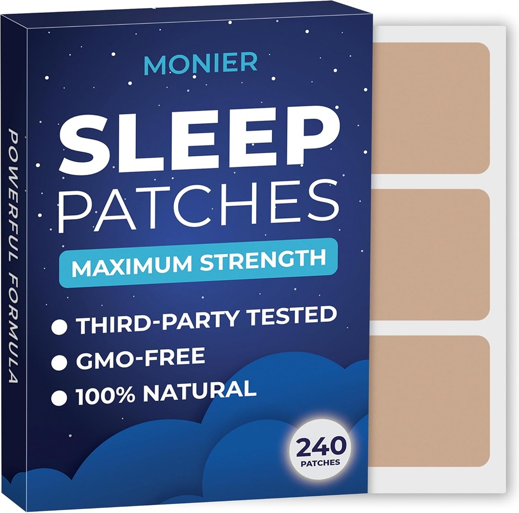 Uni paikat aikuisille Erittäin vahvuus ... Helppo omaksua uni Patch Melatonin & Valerian kanssa...