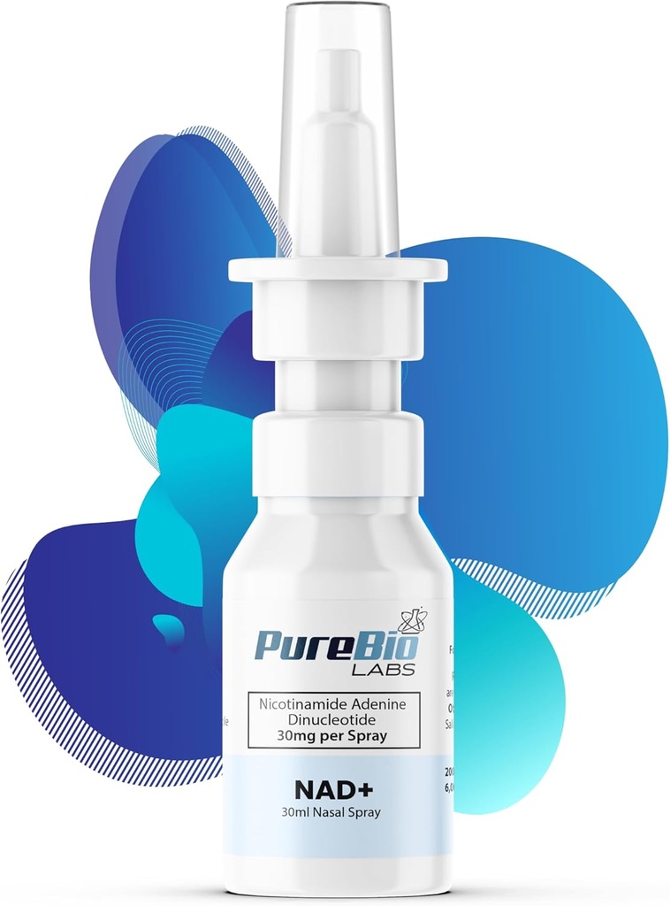 NAD+ Nasal Spray - 30 mg/ ruisku, 30 ml Yhteensä, 200 ruiskua ...
