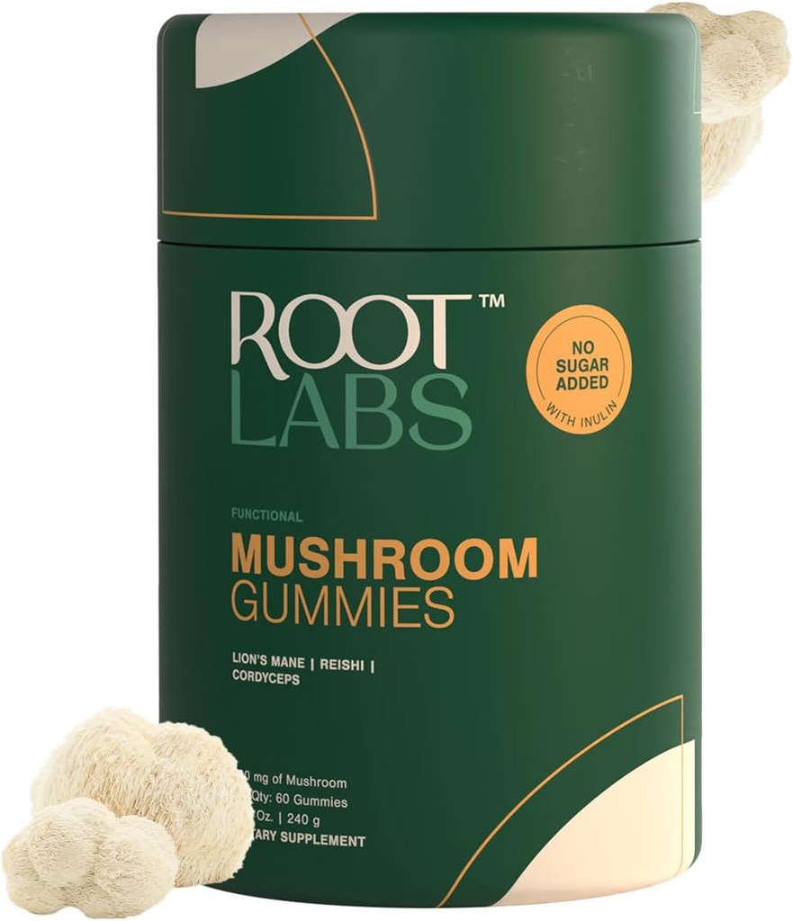 Lions Mane, Reishi, Cordyceps 