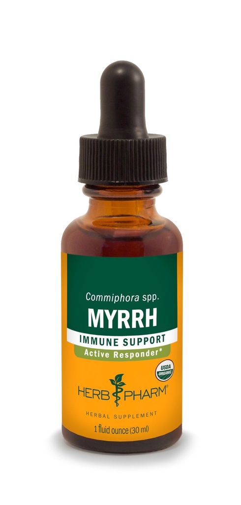 Herb Pharm Myrrh Liquid Extract för Immune System Support - 1 Ounce (DMYRR01)