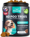 No Poo Chewables koirille - Probiootit digestiivinen terveys Enzymes - Coprophagia Deterrent - koiran ulosteen syöminen Deterrent - Ruoansulatuskanavan, hammaslääkärin, Gut & Immuun terveys - Ei kakka syöminen