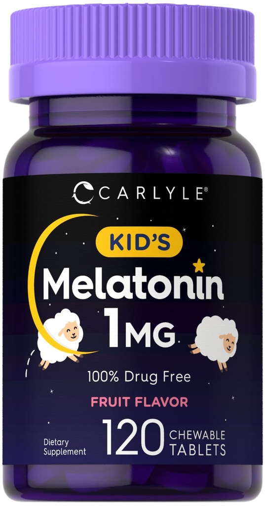 Carlyle Kids Melatoniini 1 mg ... 120 purutablettia...