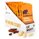 Cashew Cinnamon Bar- Organic, Paleo, Gluten Free och Raw av Mammoth Bar, 10-12g Protein, 1,8 Oz Bar (10 Barer) ...