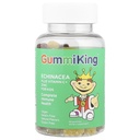 Gummi King Echinacea Plus Vitamin-C Zink Supplement, Strawberry/Lemon/Orange/Grape/Cherry/Grapefruit, 60 Count