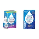 TheraTears Dry Eye Therapy Voitelu silmätipat kuiviin silmiin, 1 dl pullo Twin Pack, (2 x 30 ml pullot) & neste geeli yövoitelu silmätipat kuiviin silmiin, yksi injektiopullo, 30