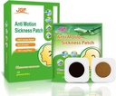 Motion Sairaus Patches for Cruise Car, 40 Count Vedenpitävä Non Drowsy Matkustaa Essentials Motion Sairaus Patche aikuisille ja lapsille