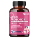 NATURE TARGET Vaginal Womens Probiotics, 100 miljarder CFUs Probiotics & Prebiotika med Digestive Enzymes, Cranberry & D-Mannose - Stöder pH Balance, Odor & Urinary Tract Health - 90 kapslar