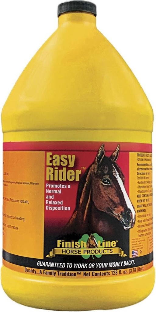 Finish Line Easy Rider Hequine Supplement 128 oz