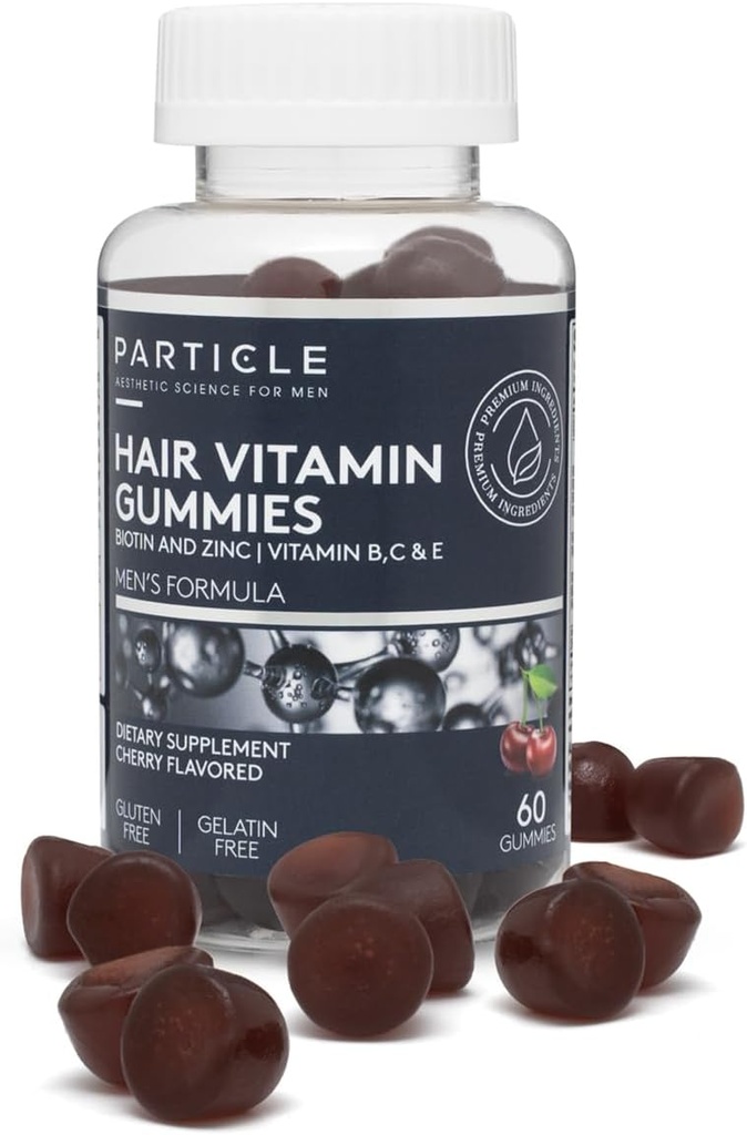 Hiusvärit, gluteeniton ja vegaaninen lisäaine, jossa on C-vitamiinia, biotiinia, sinkkiä ja B12-vitamiinia, miehiä...