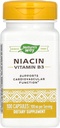 Naturens väg naturens sätt Niacin 100mg, 100 greve