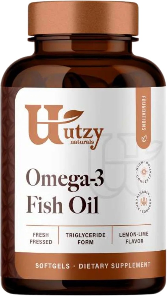 Utzy Naturals Omega-3 Fish Oil ... 800 mg Omega-3...