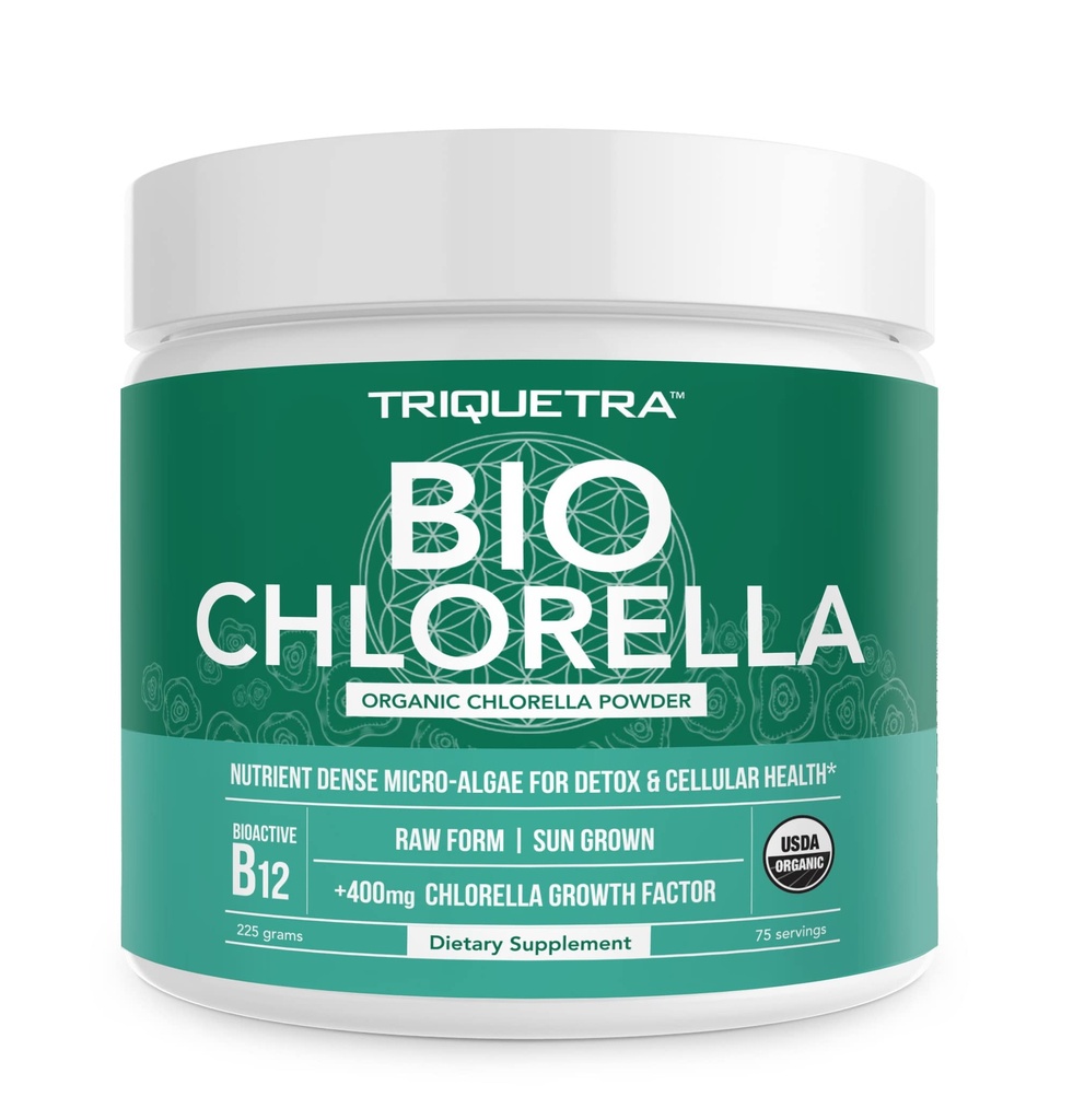 Organic Clorella Powder ... Raw & Sun-Grown ...