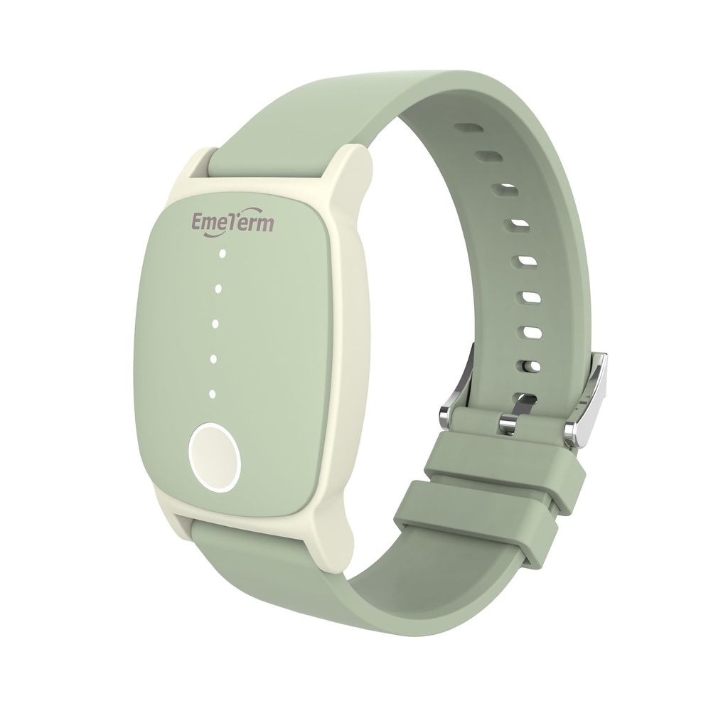 EmeTerm Explore FDA-kirkas Pahoinvointia Ranneke IP67 Vedenpitävä Morning Motion Relief Band Ladattava Classic hihna Design Drug Ilmainen Nukutus ilman sivuvaikutuksia Mint Green