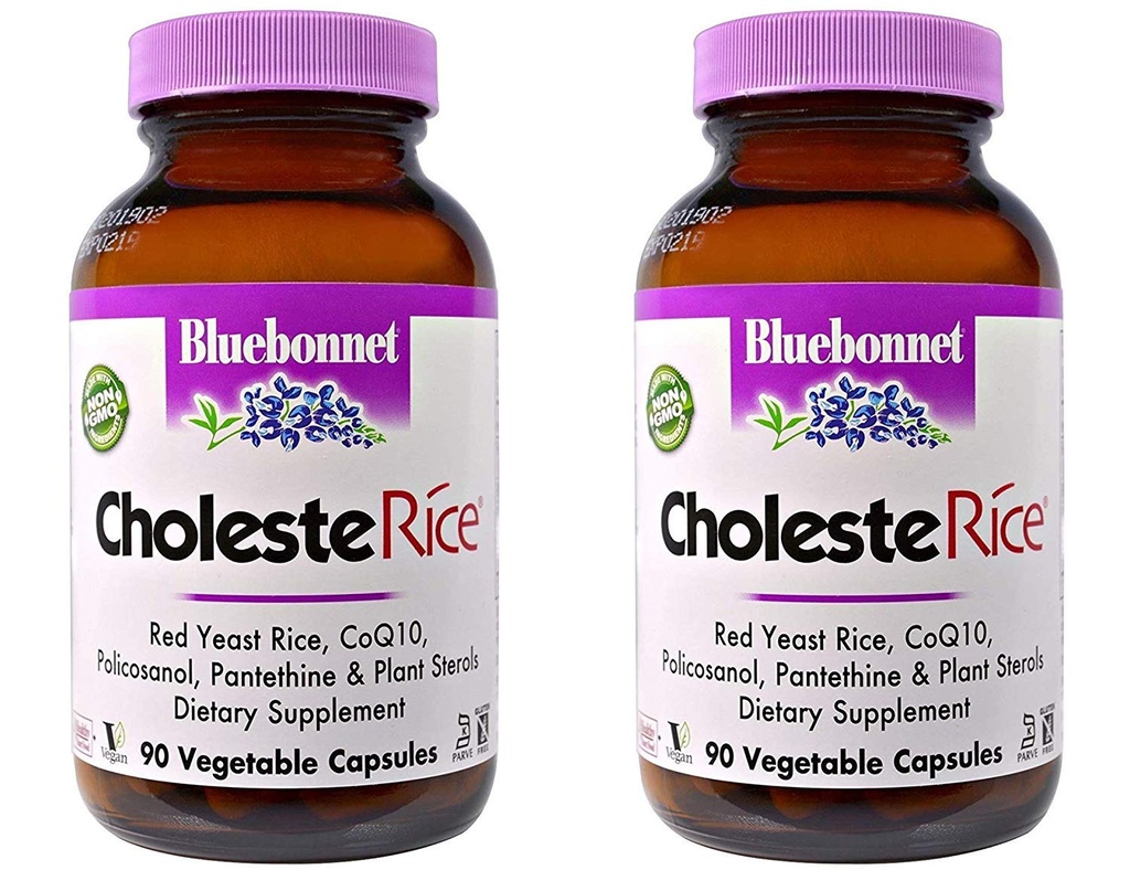 Bluebonnet Nutrition, CholeseRice, 90 Kasviskapselit - 2kpl
