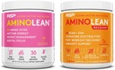 RSP NUTRITION AminoLean Pre Workout Energy (Pink Lemonade 30 Servings) med AminoLean Recovery Post Workout Boost (Blood Orange 30 Servings)