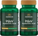 Swanson Injuv - Stöder naturlig hud fukthållning - (90 Softgels, 140 mg vardera) 2 Pack