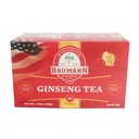 Baumann Premium American Ginseng teepussit (20 teepussia) - Aito Panax Wisconsin Kasvatettu Panax Ginseng kasviperäistä teetä - Terve vihreä tee antioksidantti Ginsenosides for Enhanced Focus & Energy