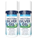 Hopeakolloidinen geeli, jossa Aloe Vera, 3.38 oz (pakkaus 2)